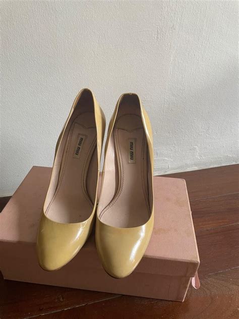 miu miu nude pumps|Women's pumps shoes .